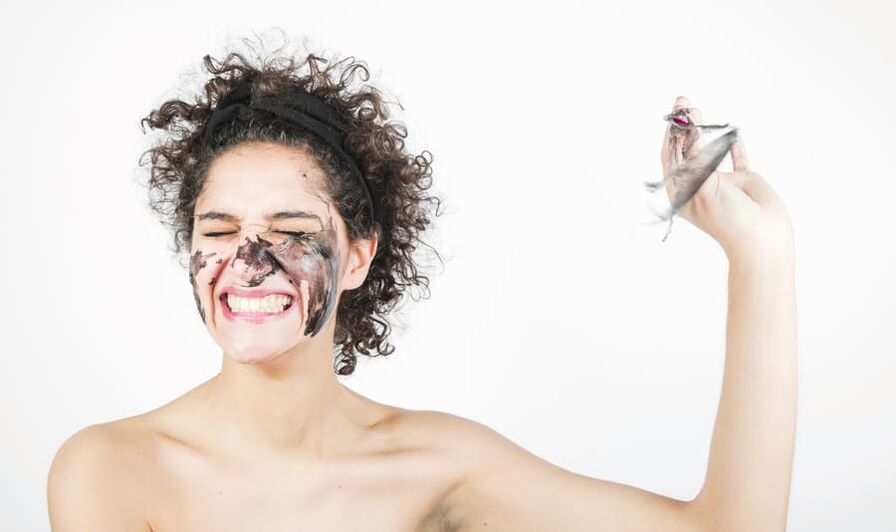 woman undergoes rejuvenating facial skin treatment
