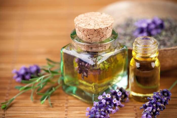 Lavender oil can be used in a collagen-boosting blend